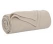 Одеяло Бежово 170 х 130 см Мека вълна thumbnail 1
