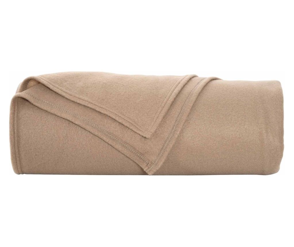 Одеала за хвърляне 6 pcs Камилски 210 x 140 см Мека вълна - 5