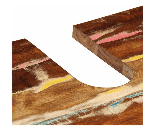 Ντουλάπι Νιπτήρα 62x33x58 εκ. από Ανακυκλωμένο Μασίφ Ξύλο & Σύνθετη Ξυλεία