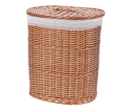 Set od 3 smeđe košare za rublje - 35,5x24,5x40cm, 43x30,5x48cm, 50x37x56,5cm
