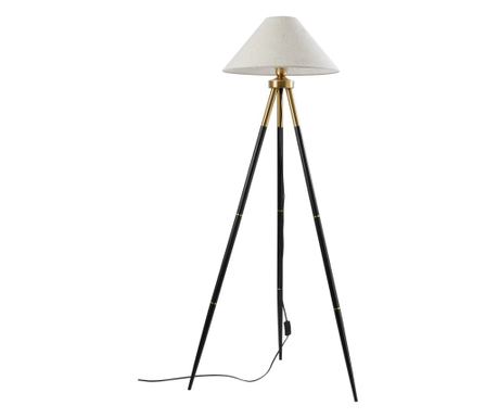 HubRom COSBY 4178-1L-BL-FR Állólámpa, 45x143 cm, 1xE27-60W, Antik / Fekete