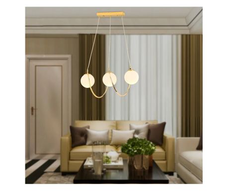 Lustra HubRom, JARRY 3755-03-GD 60x85 cm 3xE27-60W Arany