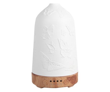 Αρωματικό Κεραμικό Διαχυτήρας Ξύλινες Πεταλούδες Ø 9x17 εκ.