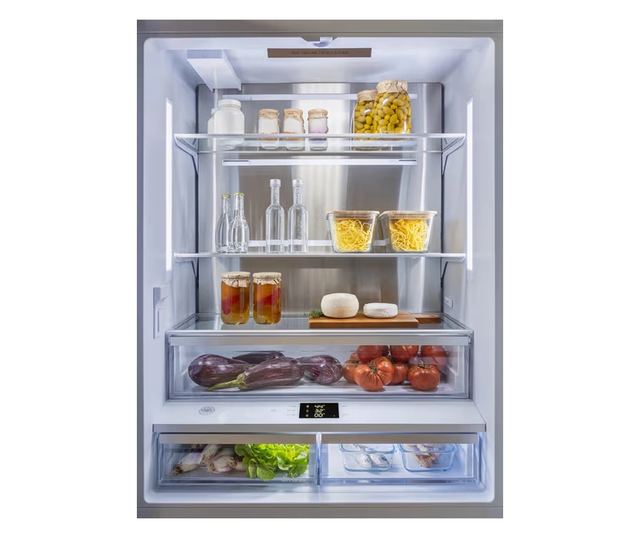 Frigider side by side French Door, Total No Frost, 546 litri, Bertazzoni, colectie Professional, antracit