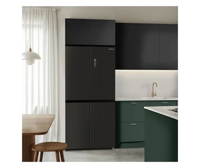 Frigider side by side No Frost, CREATE, Studio, 503 litri, negru