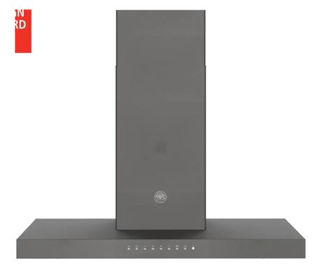 Кухненски аспиратор тип Т, Bertazzoni, серия Professional, 750 m³/h, 90 cm, антрацит