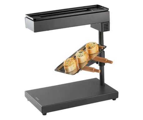 Elektromos raclette, DOMO, sajtos raclette, 1000 W, antracit