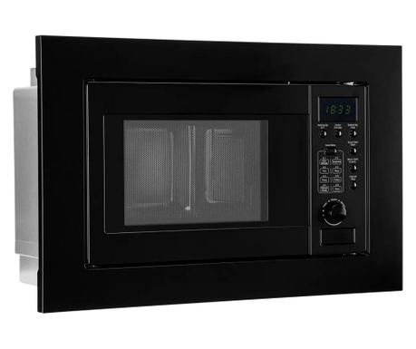 Cuptor cu microunde incorporabil, 20 litri, Bomann, negru