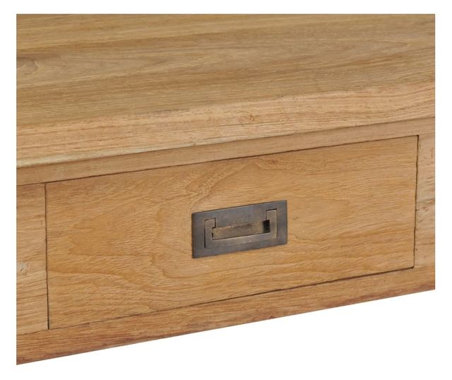 Stolić za kavu, masivno tikovo drvo, 100 x 60 x 35 cm