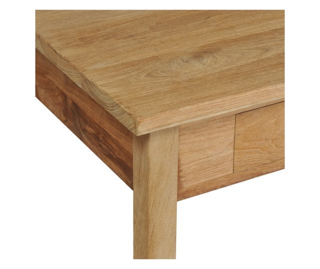 Stolić za kavu, masivno tikovo drvo, 100 x 60 x 35 cm