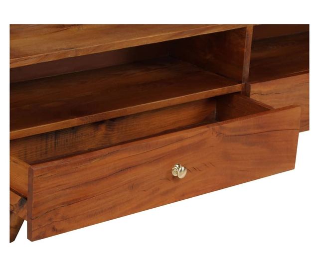 TV komoda, 140 x 30 x 40 cm, reciklirano masivno drvo