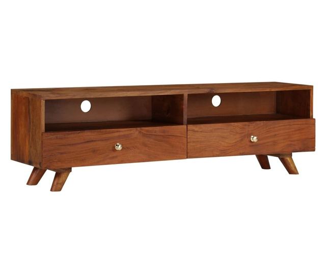 TV komoda, 140 x 30 x 40 cm, reciklirano masivno drvo