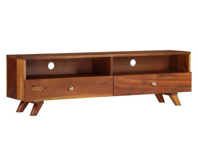 TV komoda, 140 x 30 x 40 cm, reciklirano masivno drvo