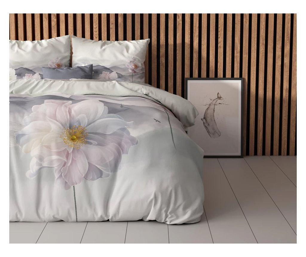 Posteljina Sleeptime Annique Grey, mikrofibra, 200x220 cm - 10