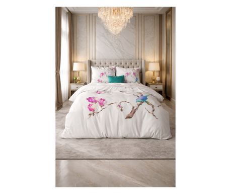Posteljnina Sleeptime, 1x prevleka za odejo 200x200/220, 2x prevleki za blazino 60x70, 100 % mikrovlakna, hipoalergena, 90 GSM, 