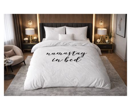Sleeptime Essentials Namastay Alba posteljina, mikrofibra, 140x200/220 cm