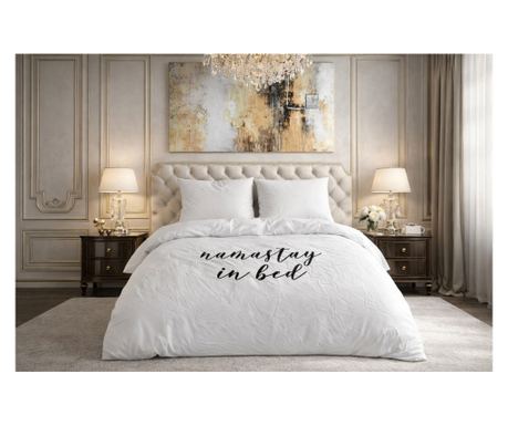 Sleeptime Essentials Namastay Alba posteljina, mikrofibra, 200x200/220 cm
