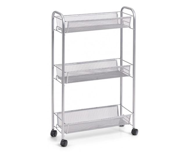 Метална етажерка с 3 нива, 44 х 17 х 70.5 см