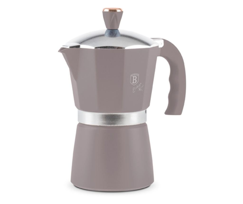 Εκφραστής 9 φλιτζανιών Taupe Berlinger Haus BH 8570, γκρι, 450 ml - 6
