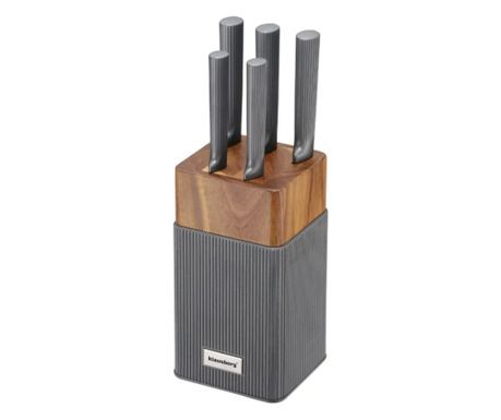Set noževa sa stalkom od 6 dijelova Klausberg KB-7982