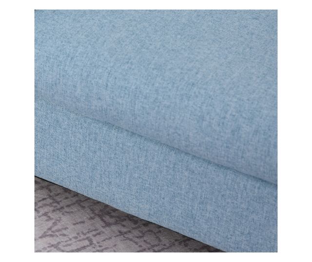 Gyermekfotel textil anyagból, max. 65 kg, 49x45x44cm, kék