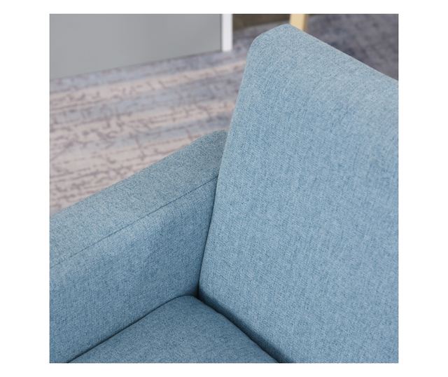 Gyermekfotel textil anyagból, max. 65 kg, 49x45x44cm, kék