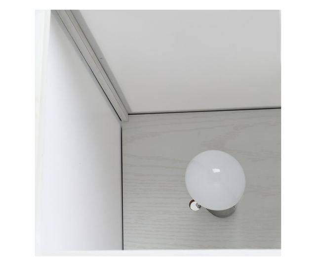 Modern Állólámpa 40W 3 integrált polccal és fehér lábkapcsolóval