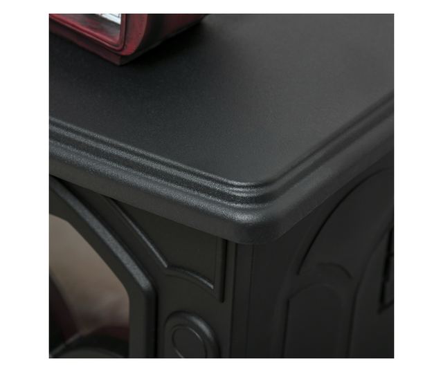 Elektromos kandalló 750/1500 W lánghatással, 15-20 m², fekete