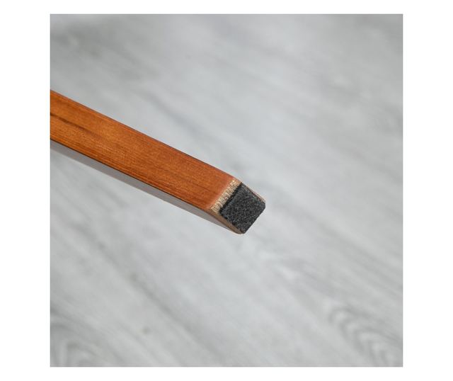 2 db Vintage Stílusú Étkezőszék Kárpitozott Fa és Műbőr Borítással, Fekete és Fa