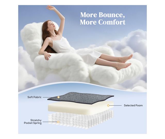 Felhúzható pihenőszék – Vibrációs, fűtött és távirányítós