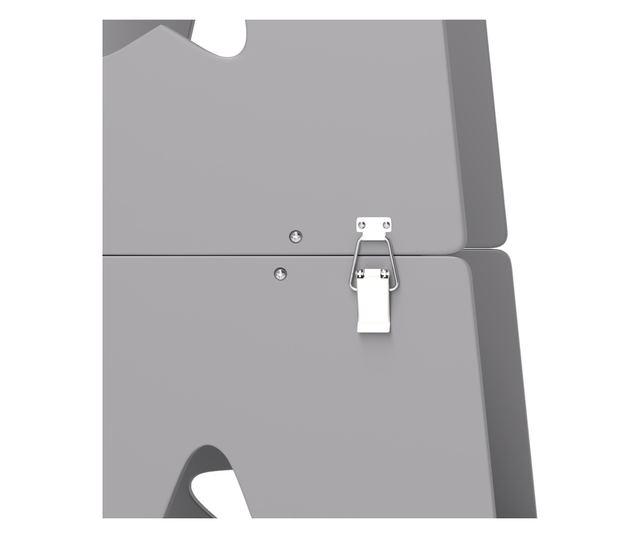 2 az 1-ben Gyerek Lépcsőhágó Biztonsági Korláttal Konyhába, Fürdőszobába, Fehér