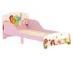 Gyermekágy 3+ Év Magasított Szélű és Rózsaszín Korlátokkal