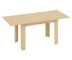 Nyitható Asztal, 140-180 cm, Natúr Fa Hatású, 6-8 Személyes