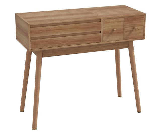 2 az 1-ben sminkasztal tükörrel és tárolóval