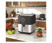 8L 1700W Air Fryer 8 Programmal és LED kijelzővel, Fekete