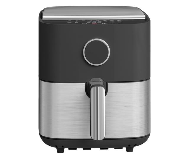 8L 1700W Air Fryer 8 Programmal és LED kijelzővel, Fekete