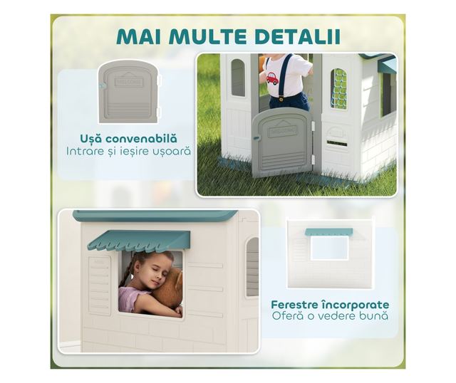 5 az 1-ben Gyerek Játszóház, Kültéri és Beltéri, Kosárlabda Karikával, Futballkapuval, Darts Táblával, Karikadobó Játékkal