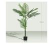 150 cm magas mesterséges Areca pálma zöld cseréppel beltérre