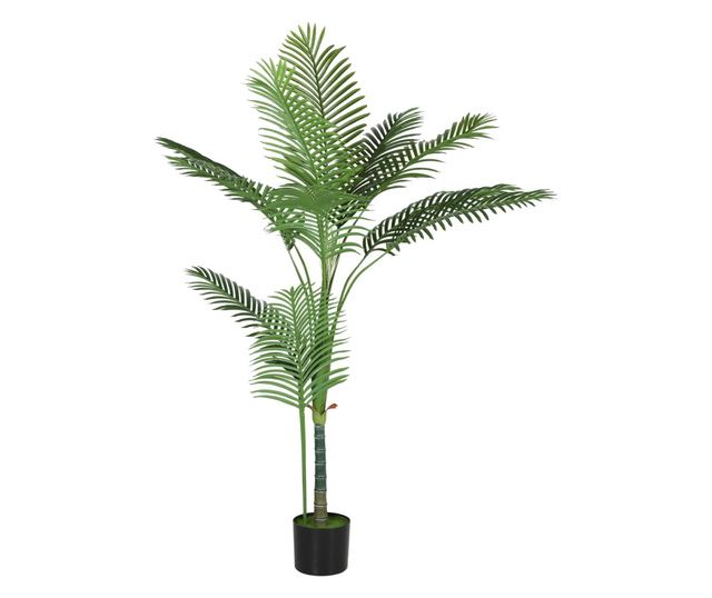 150 cm magas mesterséges Areca pálma zöld cseréppel beltérre