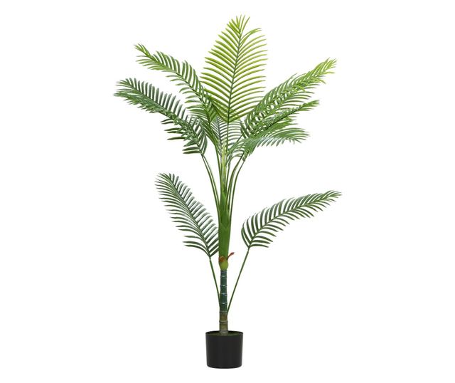 150 cm magas mesterséges Areca pálma zöld cseréppel beltérre