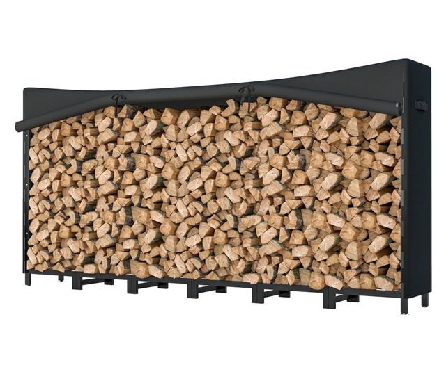 Fém Rönktároló Vízhatlan Huzattal, 0,8 m³ Kapacitás 235x31x116