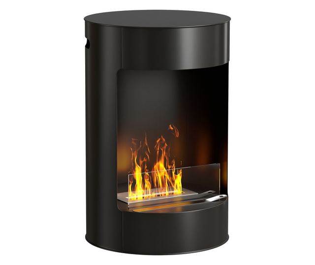 Bioetanol kandalló, 64 cm-es szabadon álló etanol kályha, 3 órás égési idő