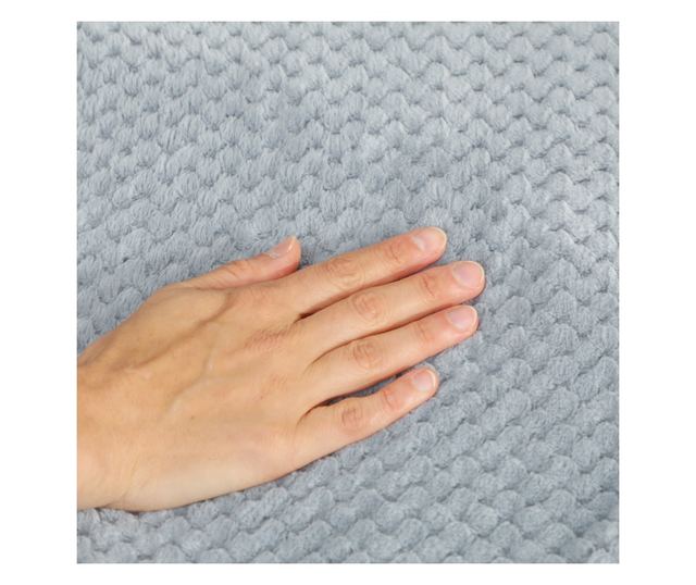 Elektromos takaró 5 fűtési szinttel és 2 független vezérlőzónával, polár és poliészter fűtött takaró, 160x140 cm