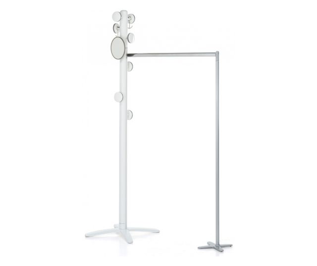 Bővíthető ruhaállvány, Foppapedretti, ESPANSIVA LUX, fehér