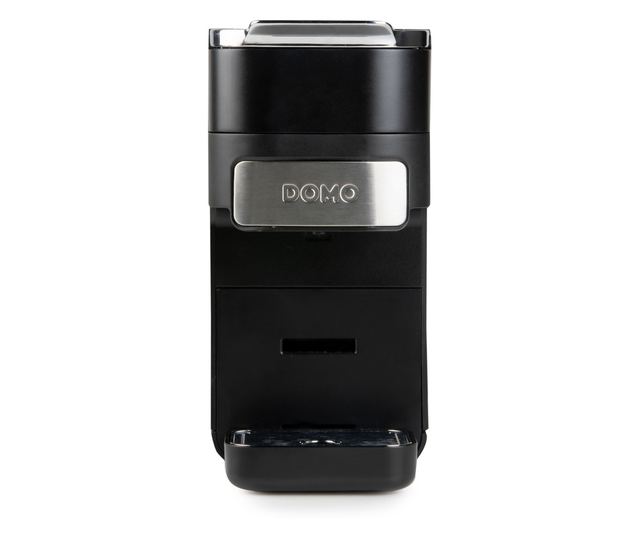 DOMO 4in1 automata eszpresszógép, 20 bar, 1.5 liter, Nespresso/Dolce Gusto/őrölt kávé/ESE pod kompatibilis, érintőpanel, kivehet