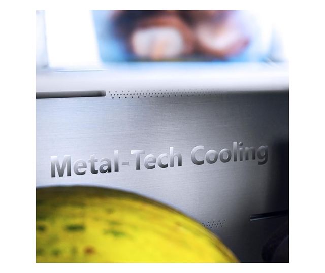 Cecotec Bolero CoolMarket French Door Side by Side hűtőszekrény, 510 liter, rozsdamentes acél