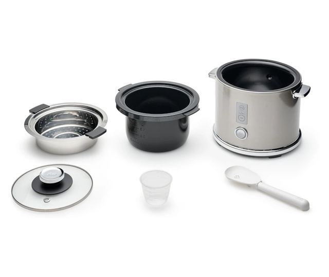 Solis rizsfőző multifunkcionális készülék, 1.2 liter, tapadásmentes bevonat, ezüst