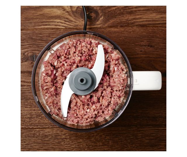 Solis elektromos multifunkcionális aprító, Multi Chopper, 1 liter/150 ml űrtartalom, 2 edény, 2 pengés feltét, durva aprítás/dar