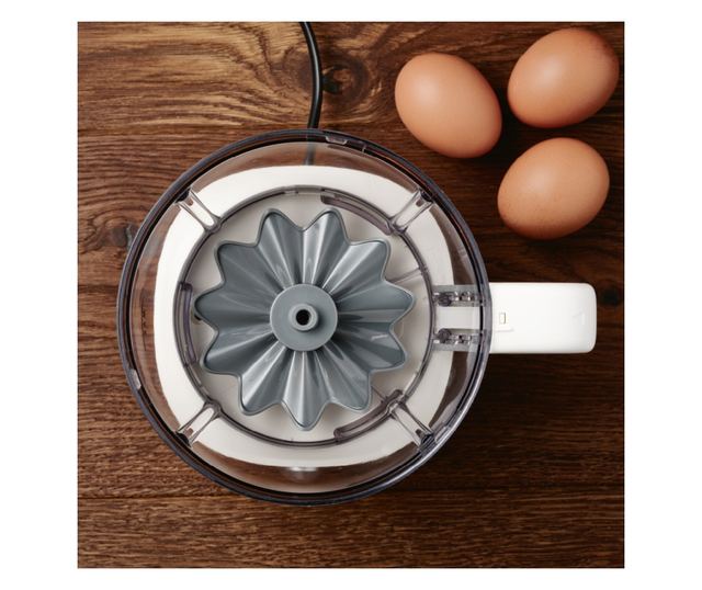 Solis elektromos multifunkcionális aprító, Multi Chopper, 1 liter/150 ml űrtartalom, 2 edény, 2 pengés feltét, durva aprítás/dar