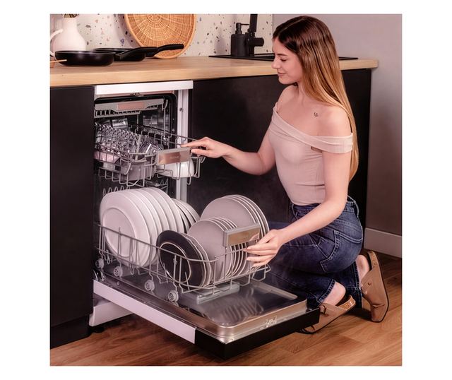 Beépíthető mosogatógép, Cecotec, Bolero Aguazero, 11 teríítés, rozsdamentes acél